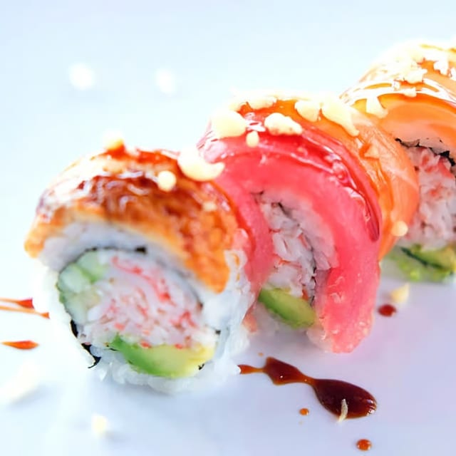 Over the Rainbow Roll.