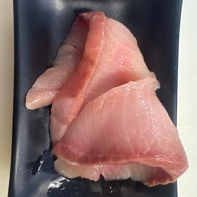 Yellowtail Sashimi.