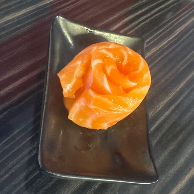 Salmon Sashimi.
