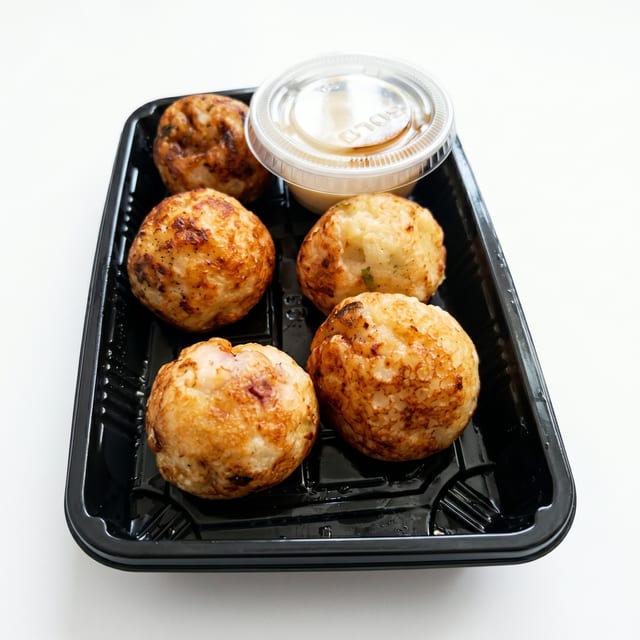 Takoyaki.