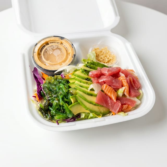 Sashimi Salad.